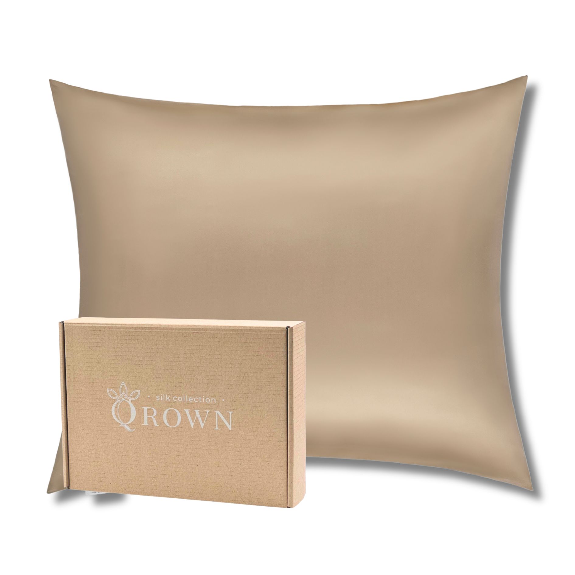 Outlet: Poszewka Jedwabna 50x70cm 100% Jedwab Champagne