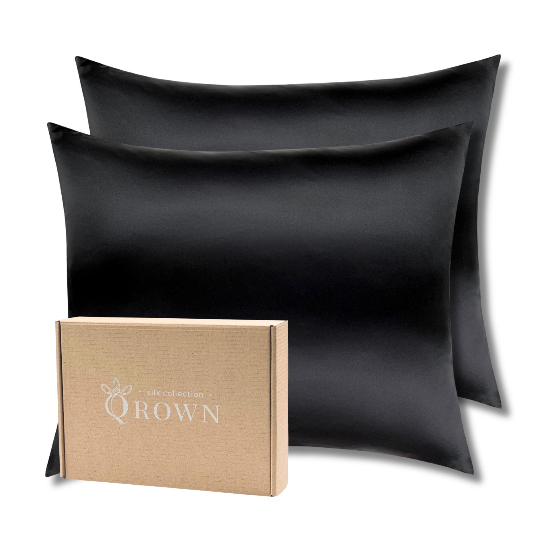 Poszewka Jedwabna 50x70cm Zestaw 2 szt, 100% Jedwab: Różne Kolory
