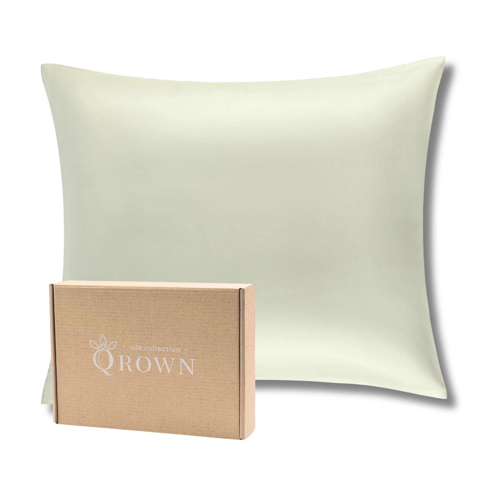 Outlet: Poszewka Jedwabna 50x60cm 100% Jedwab Biała