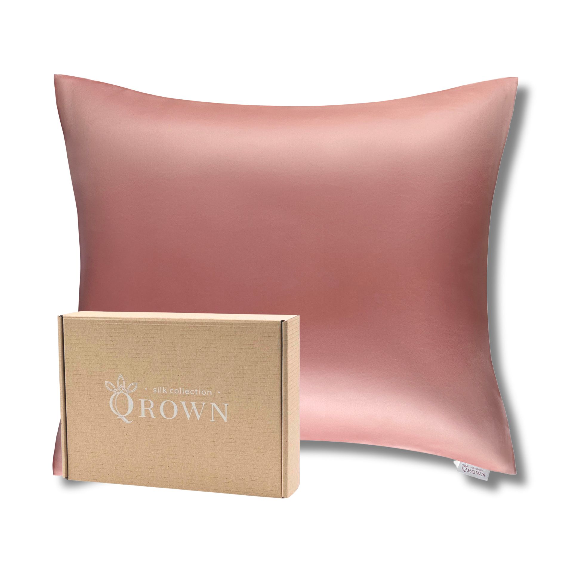 Outlet: Poszewka Jedwabna 50x60cm 100% Jedwab  Różowa